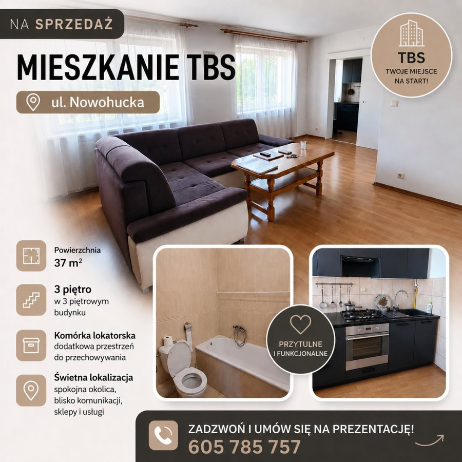 Mieszkanie – Kraków, Zagumnie, Podgórze - Więcej