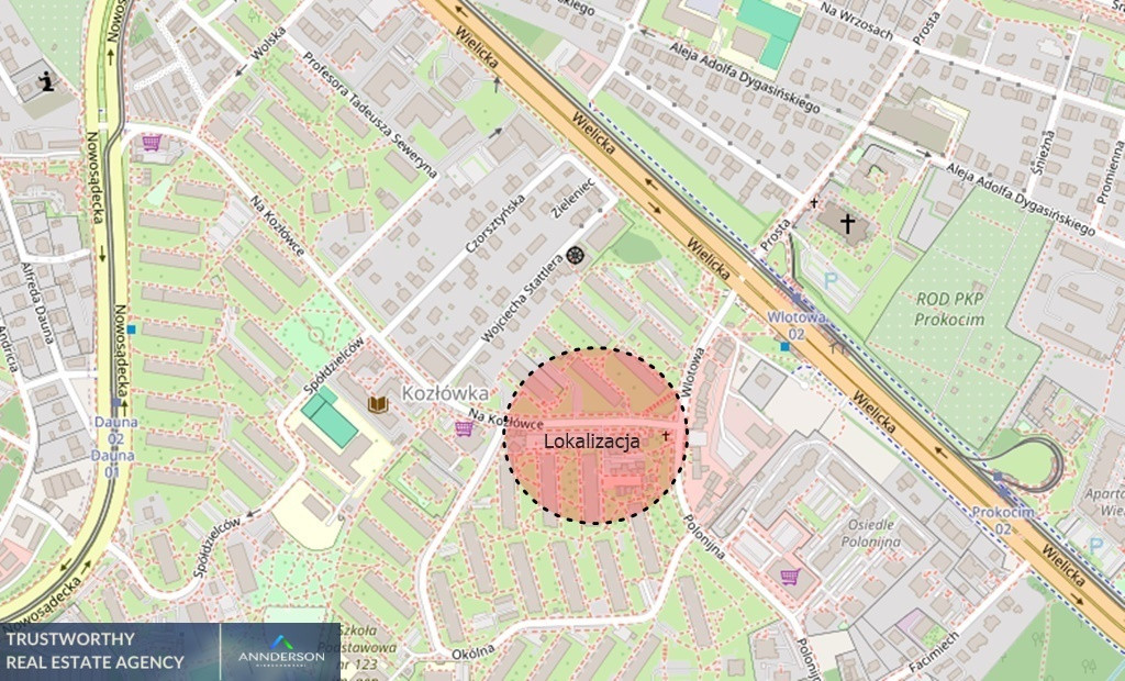 Dwa pokoje 37,30 m² , Bieżanów - Prokocim - Widok 5