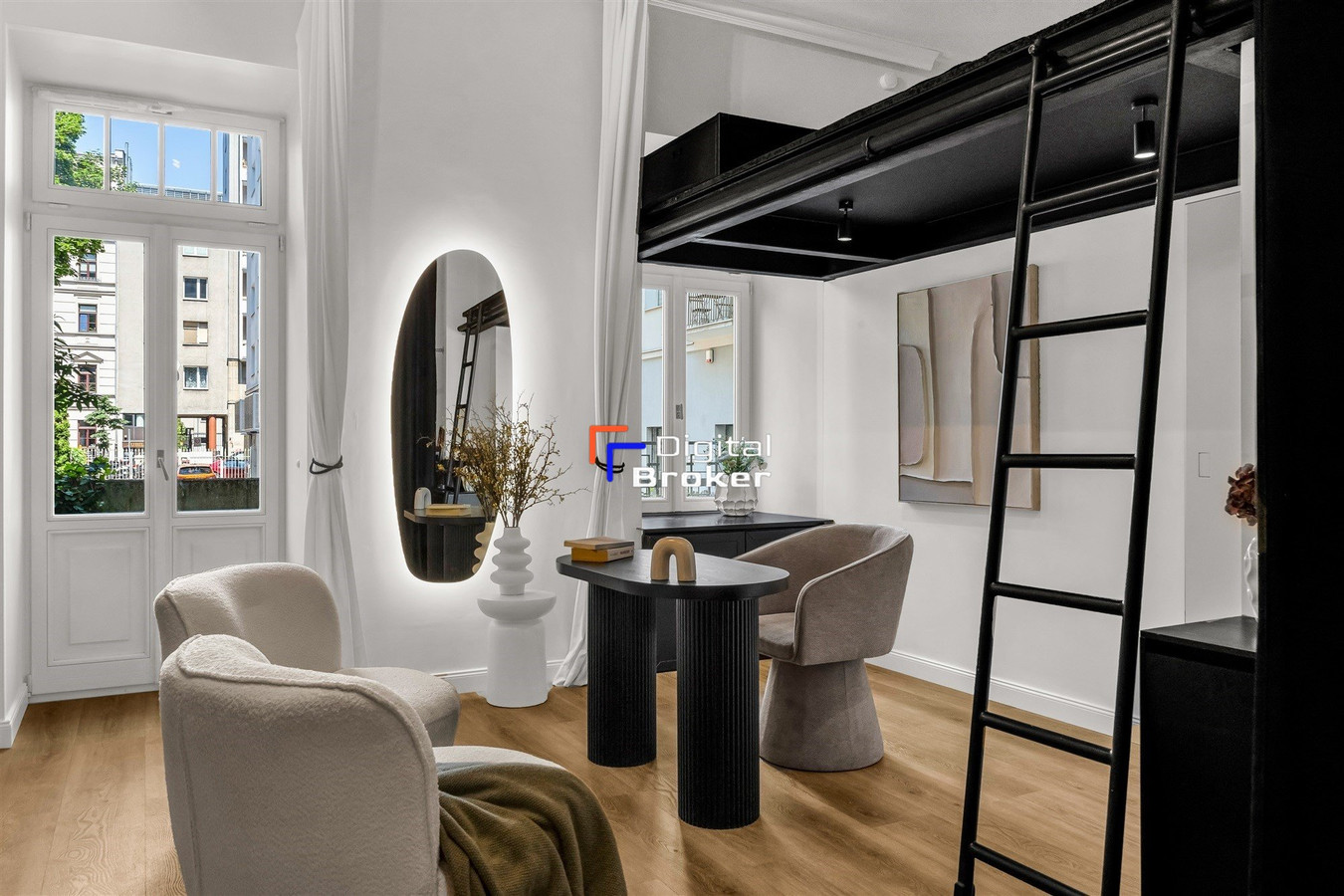 1 pok ⭐ 23,66 m² Ogródek ⭐ Hoża 50 Centrum - Więcej