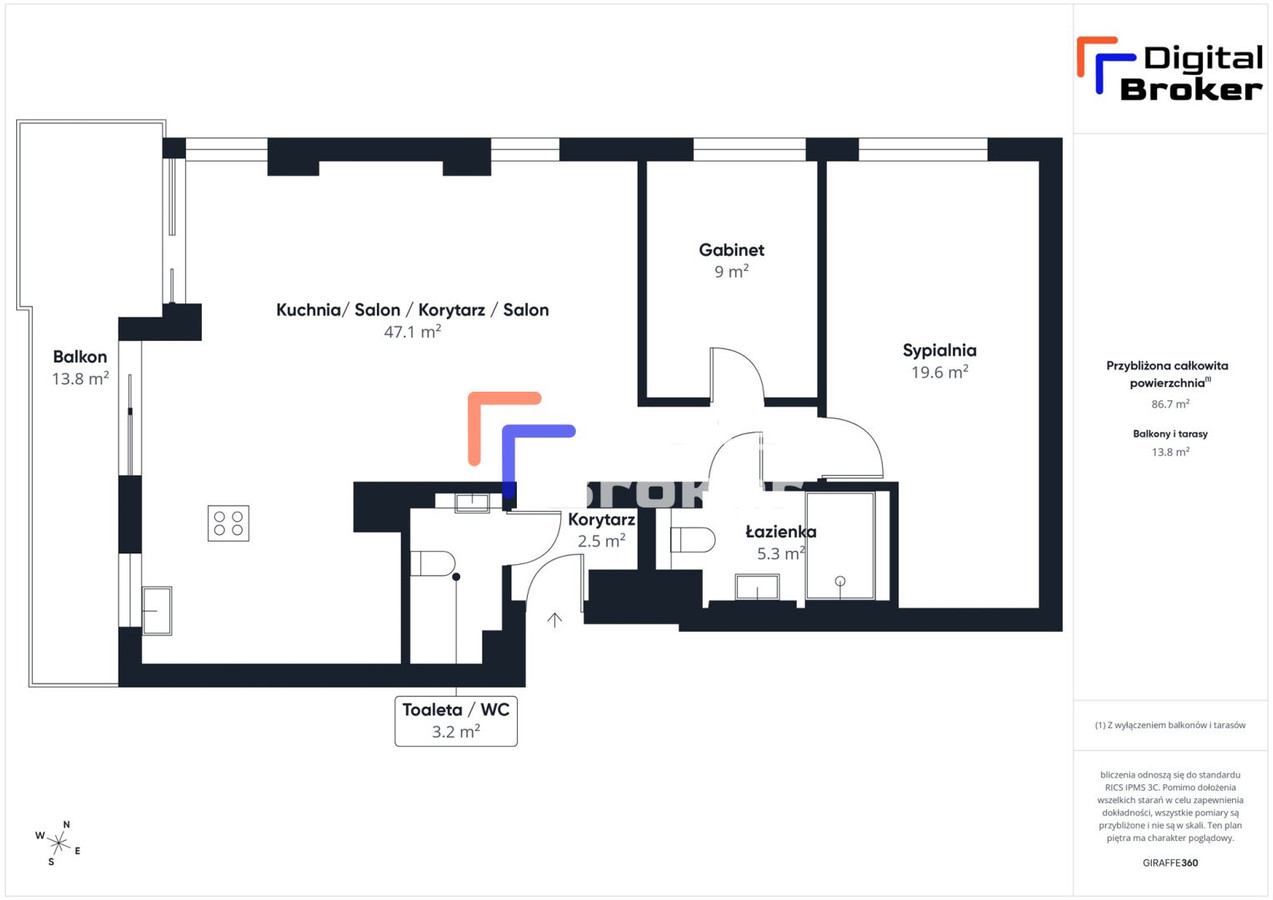 Apartment in Wrocław, Swojczyce, Psie Pole - View 4