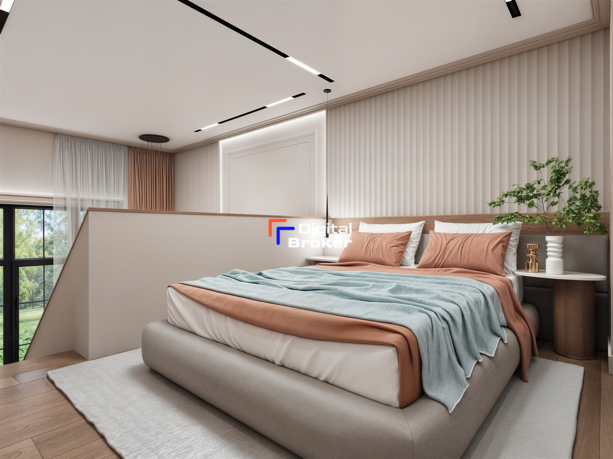 Wysoki Apartament 4,6m Z Ogródkiem ~ 8 m² - Widok 2