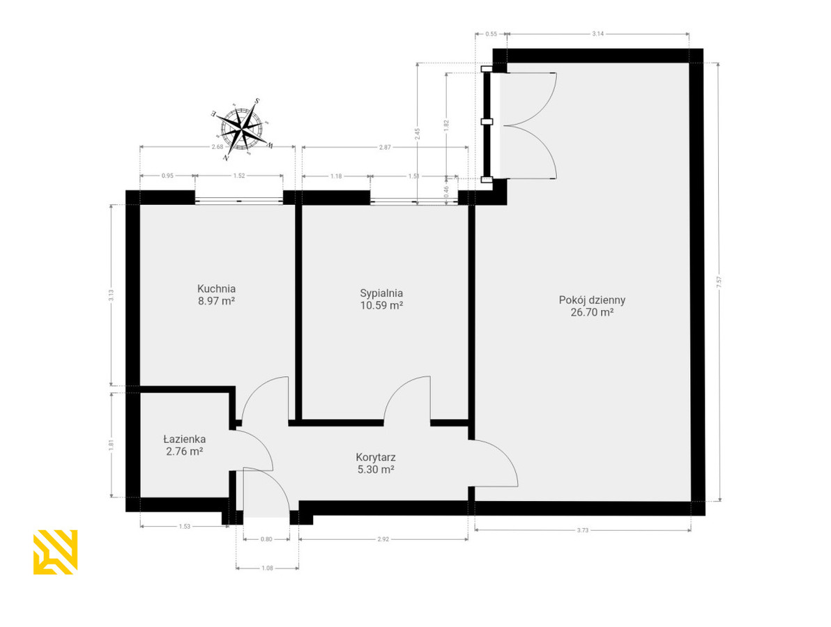 Apartment in Warszawa, Mirów, Śródmieście - Widok 2