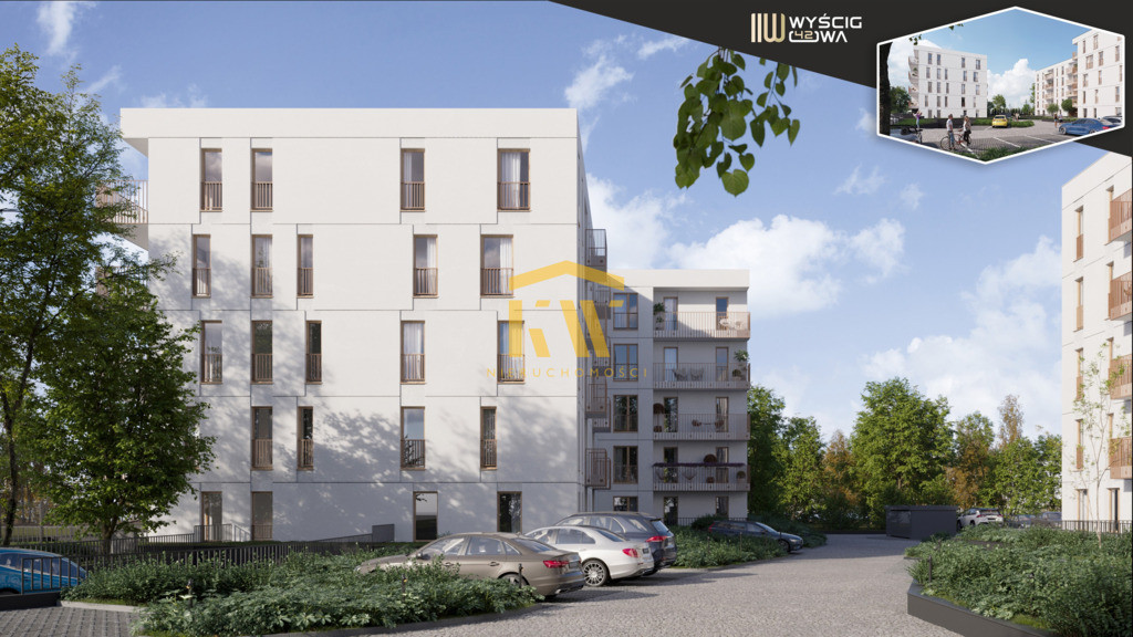 3 pokoje / 76,35 m / 1 piętro / balkon 10,5m