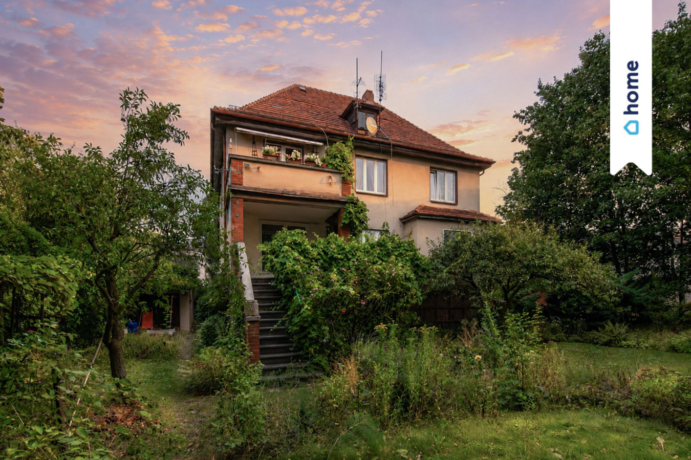Przedwojenna willa na Borku | 293 m² | ogród | 2 garaże