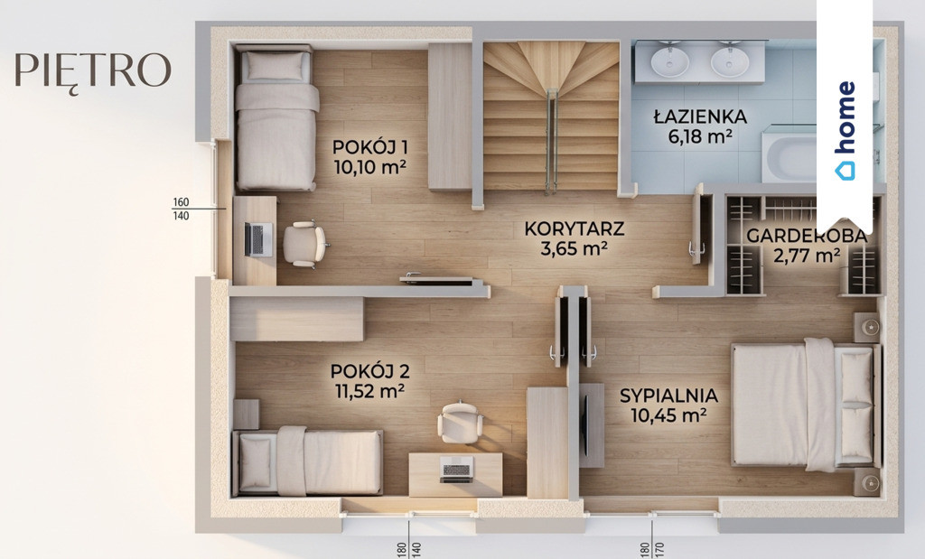Dom – Bydgoszcz, Eskulapa - Widok 3
