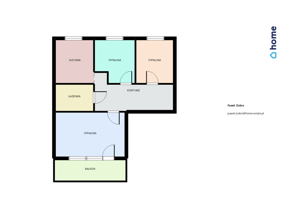 Apartment in Rzeszów, 1000-lecia - Widok 3