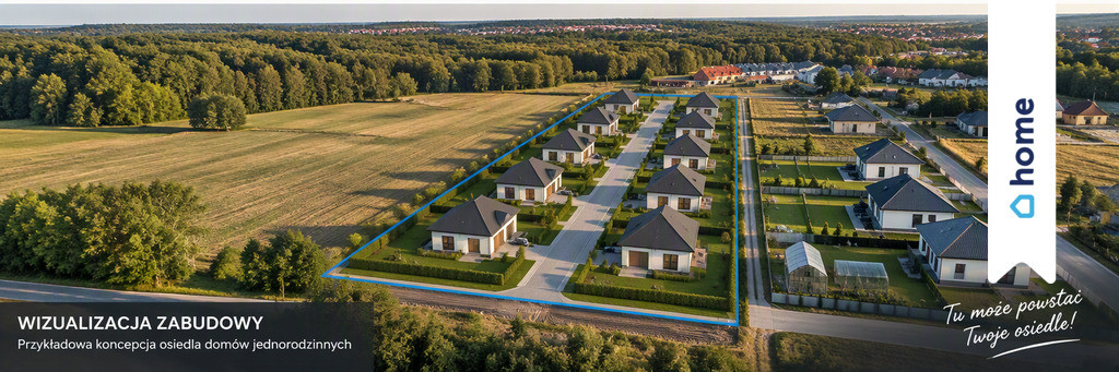 Działka inwestycyjna | Zawada | 6940 m² | Blisko Opola - Widok 2