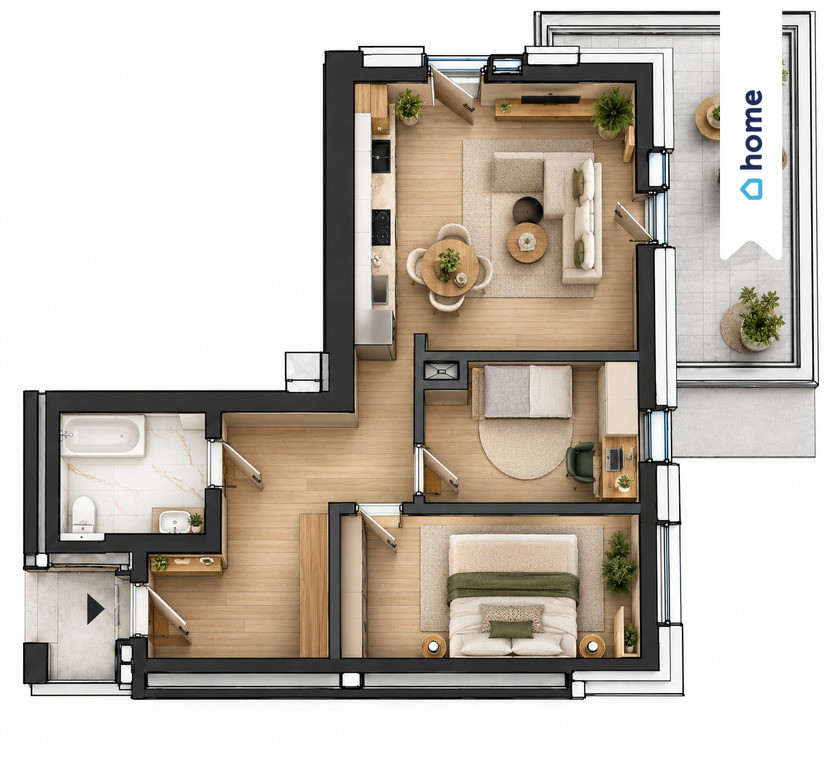 Apartment in Rzeszów - More