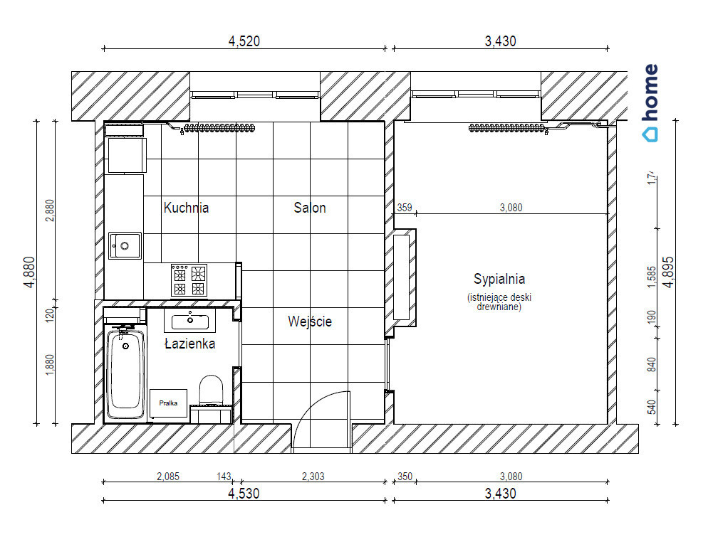 Apartment in Rzeszów - Widok 4
