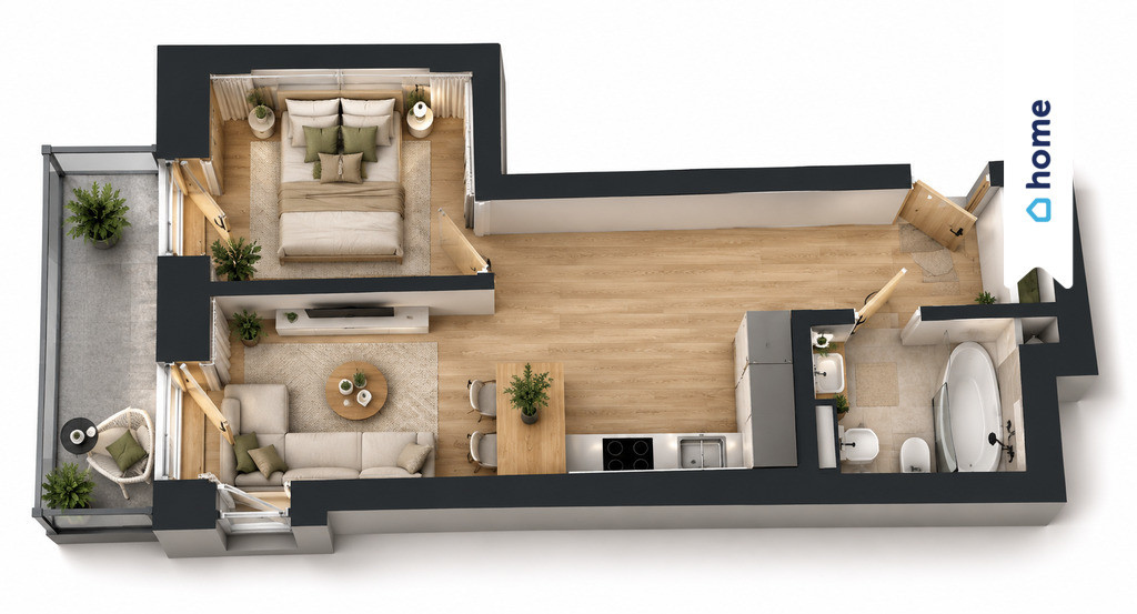 Apartment in Lublin - View 3