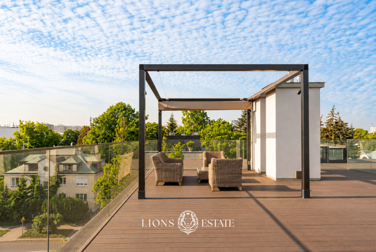 Penthouse z tarasem | Stary Mokotów | 3 sypialnie