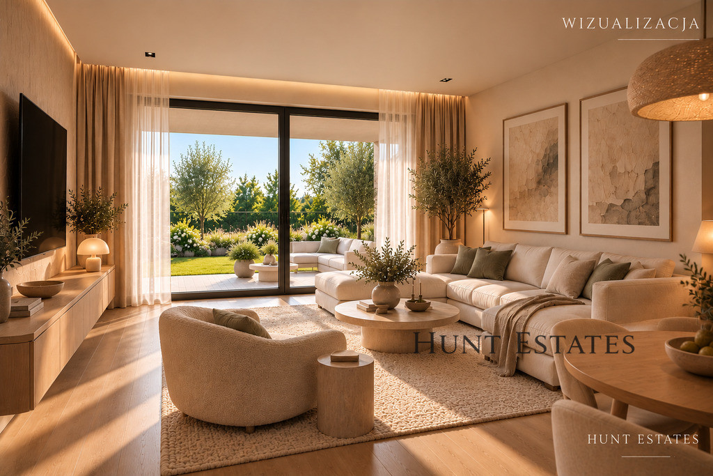 Dwupoziomowy apartament z ogrodem 150 m² i tarasem 36 m² | Bemowo