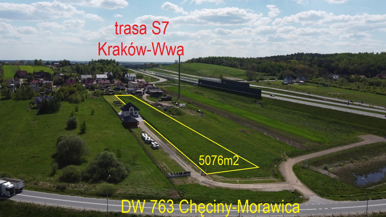 działka pod 3 domy jednorodzinne - Więcej