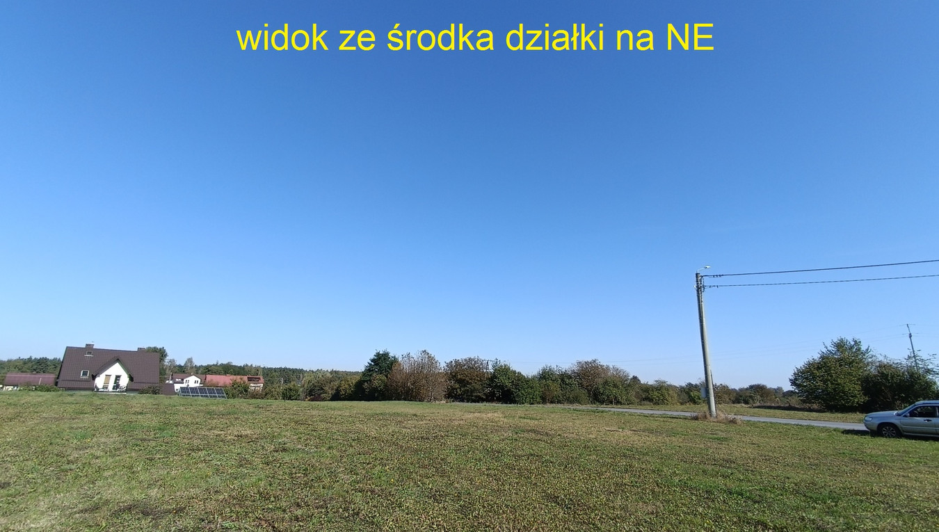 budowlana z WZką WIDOK na Górę Miedziankę, płaska na mini wzniesieniu - Widok 3