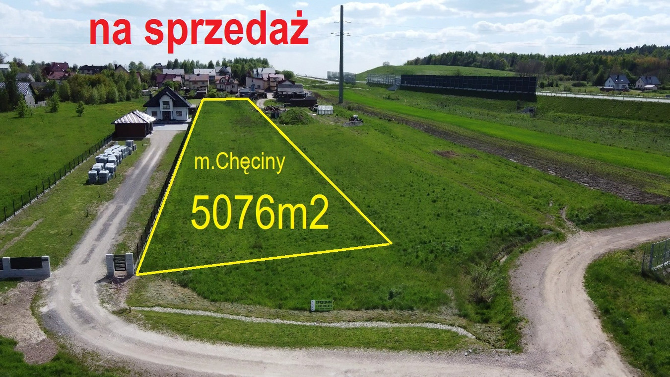 działka pod 3 domy jednorodzinne - Widok 2