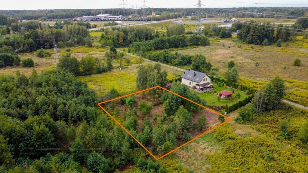 WZ na dom jednorodzinny - 1629 m² działki - Widok 2