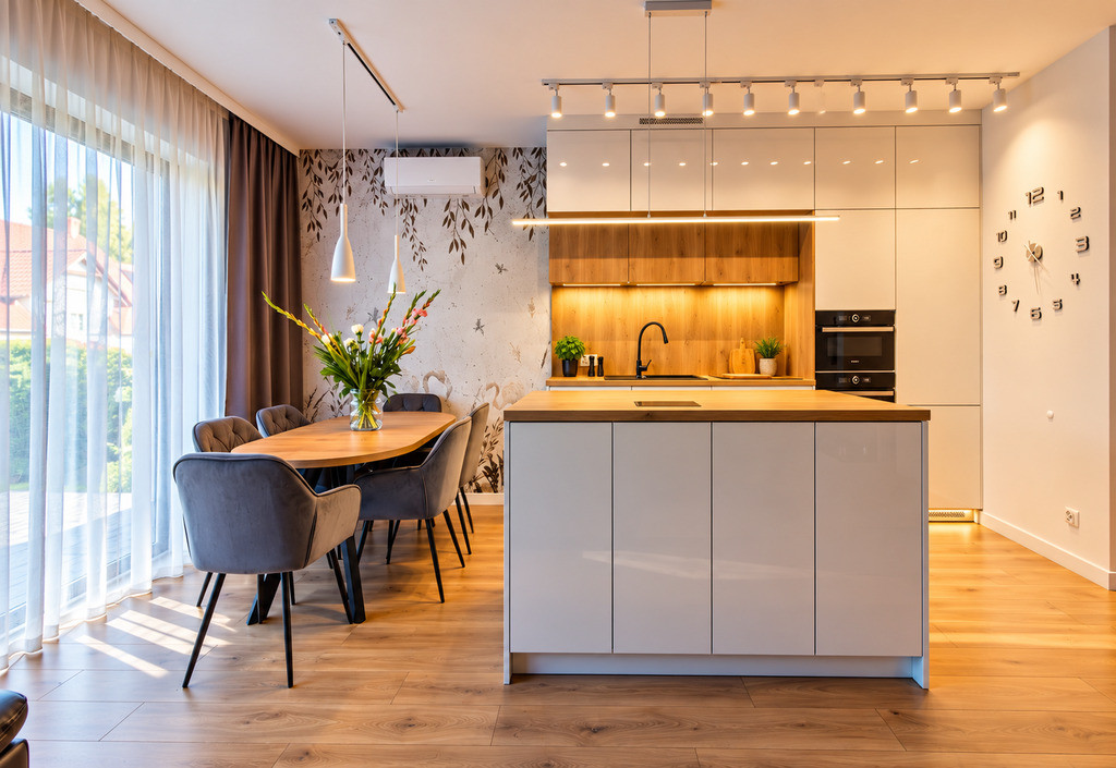 Skrajny szeregowiec 114 m² | Ogródek 90 m² | 2 Garaże | Racula