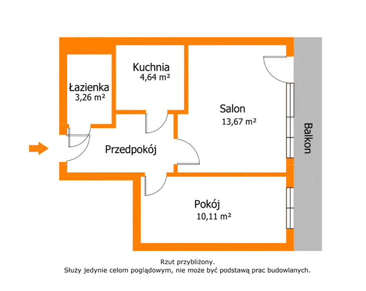 Apartment in Katowice, Osiedle Tysiąclecia Dolne, Osiedle Tysiąclecia - Widok 4