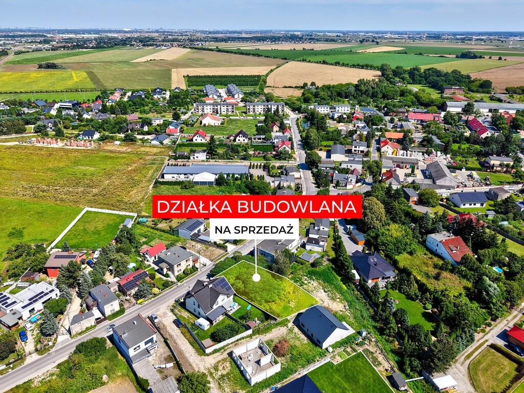 Dopiewiec: Działka 673m² | media | droga - Widok 6