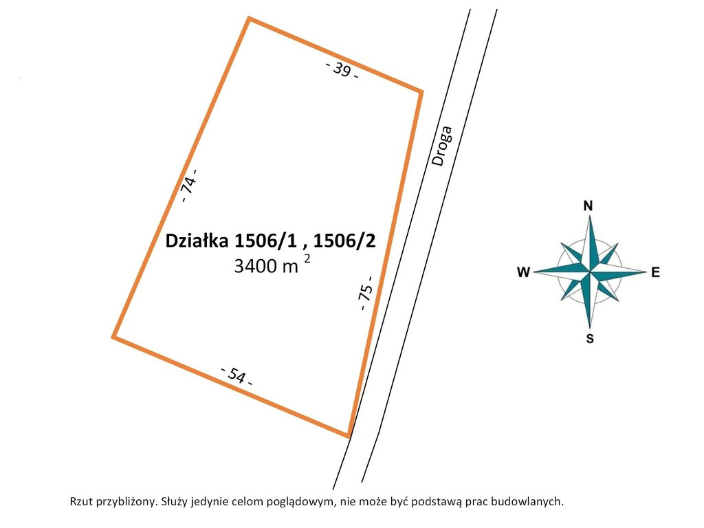 Działka 3400 m², las, zalew, ogrodzona - Więcej
