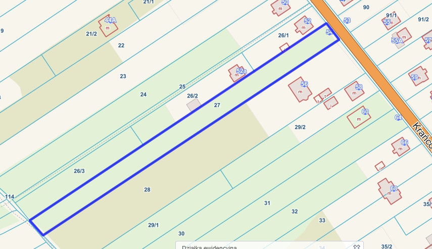 Spokój i zieleń – działka 4303 m² w Radomsku - Widok 2