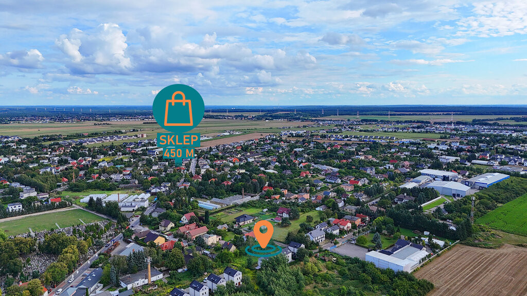 Atrakcyjna działka budowlana 1053 m² – Luboń - Więcej