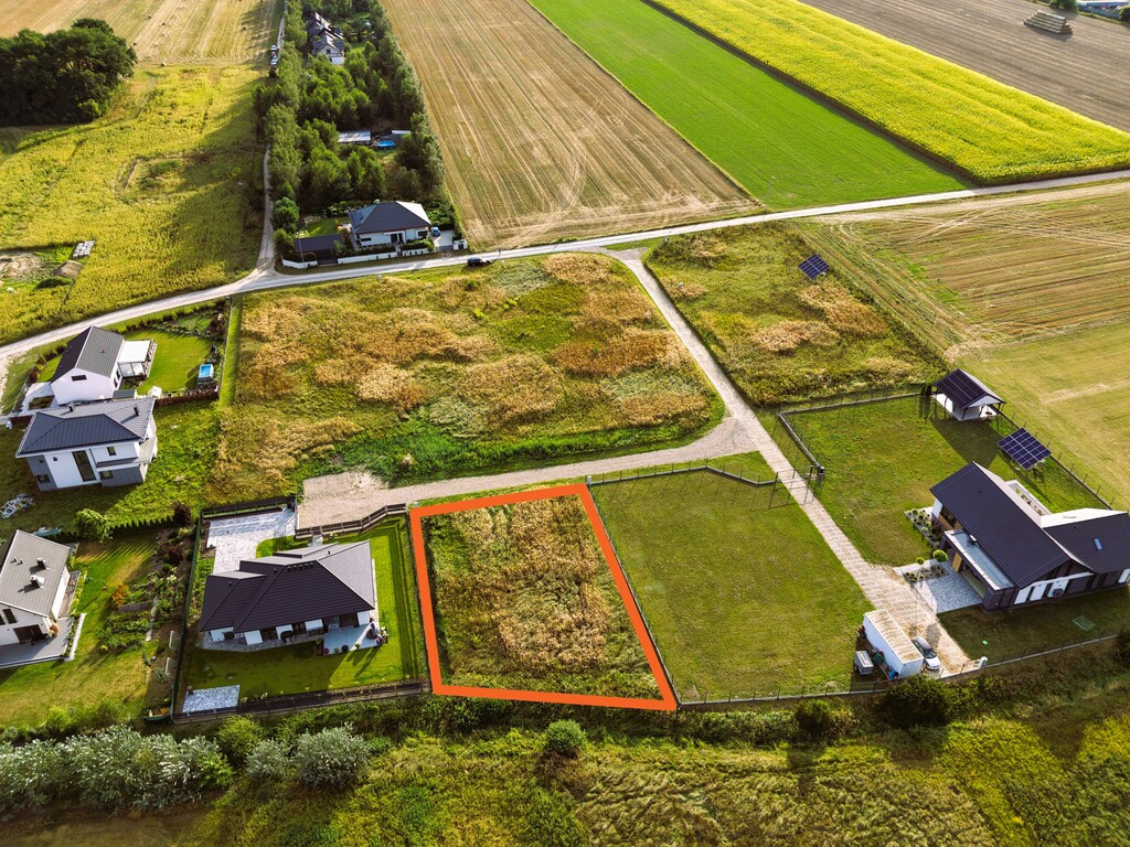 Zamieszkaj w Radzewie! Działka 893 m² czeka - Widok 4