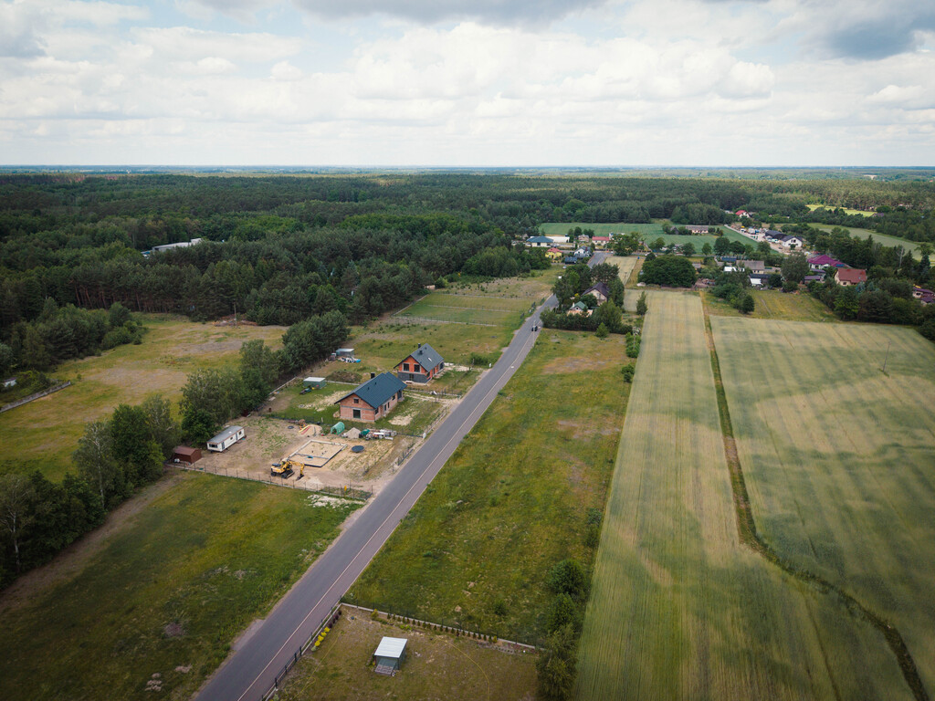 Działka budowlana z WZ - Panaszew - Widok 2