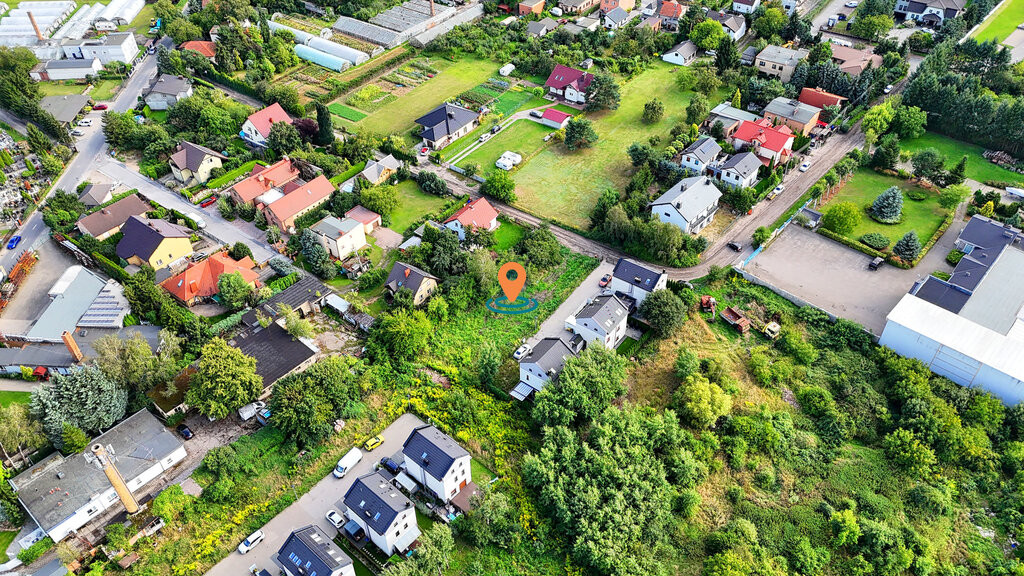 Atrakcyjna działka budowlana 1053 m² – Luboń - Widok 5