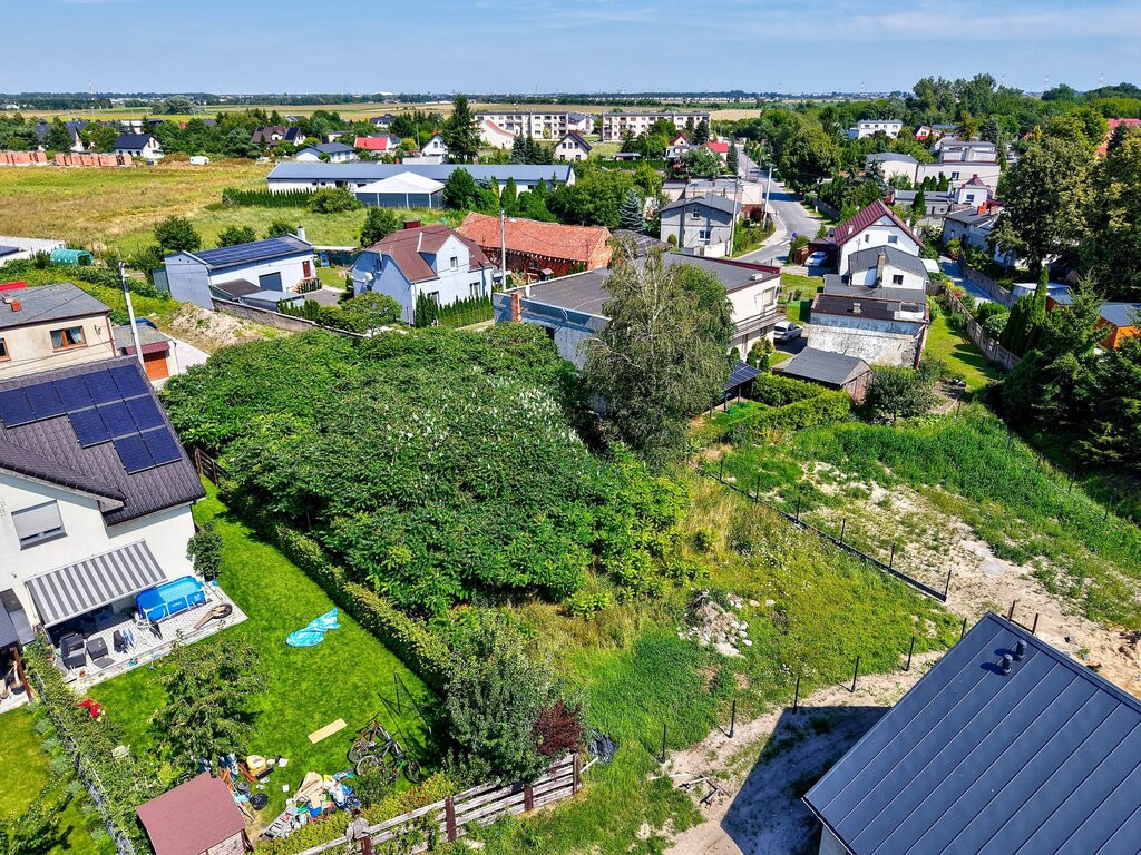 Dopiewiec: Działka 673m² | media | droga - Widok 5