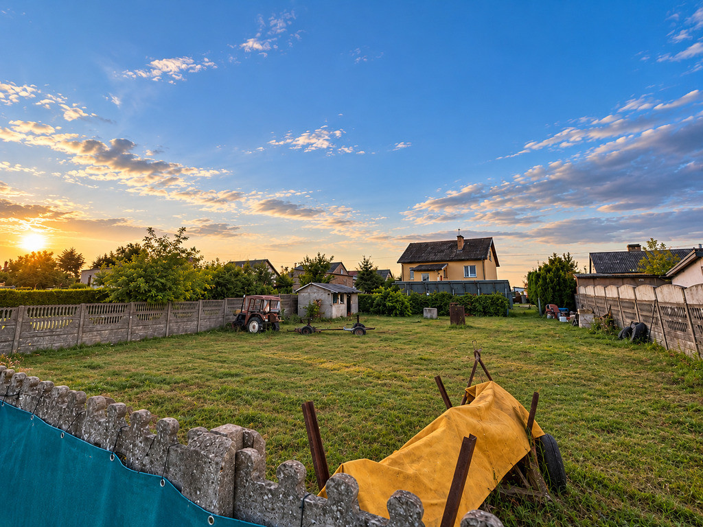 Działka budowlana 620 m² Gójsk - wszystkie media - Widok 2