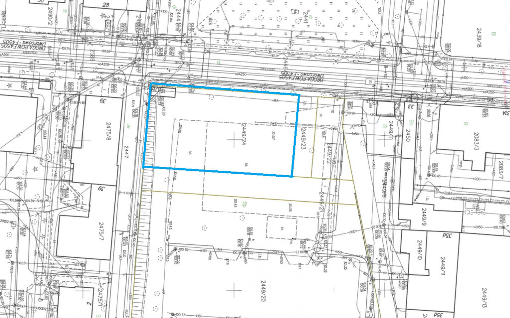 Atrakcyjna działka w centrum Żagania - Widok 5