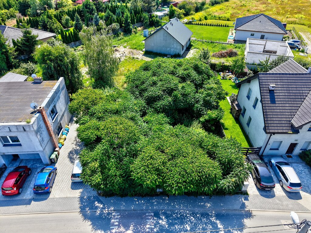 Dopiewiec: Działka 673m² | media | droga - Widok 4