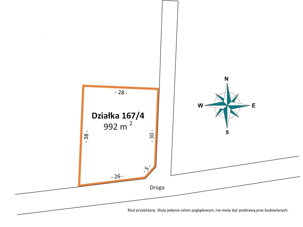 Działka z MPZP w spokojnej okolicy - Widok 2