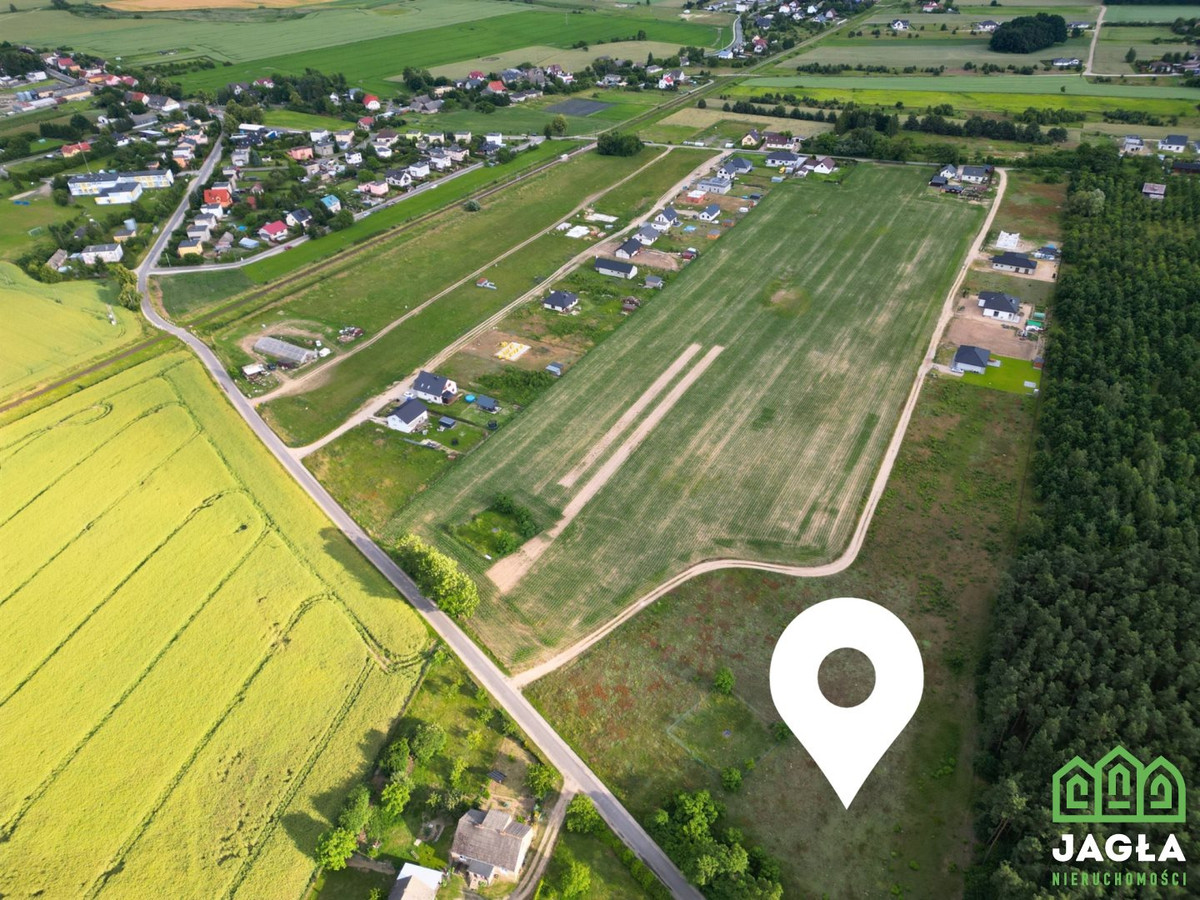 Ostatnia działka z linią lasu w Wudzynie 1428 m² - Widok 2