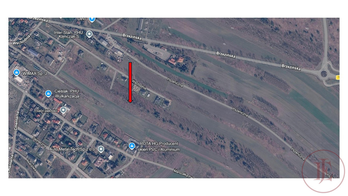 Kompleks działek mieszkaniowo-usługowych Stryków - Widok 5