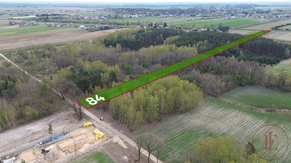 Działka budowlana na sprzedaż - Bratoszewice - Widok 3