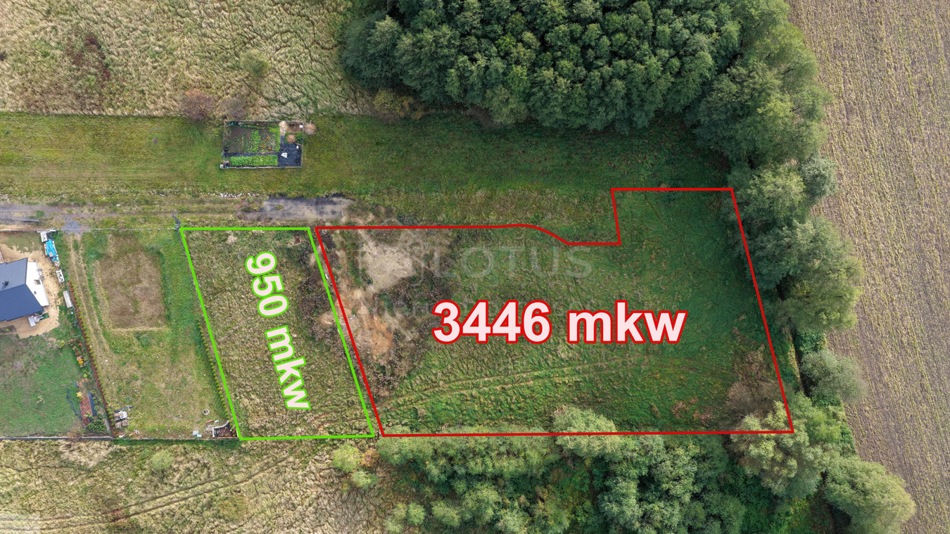 Działka w Ochli z WZ - 950 mkw