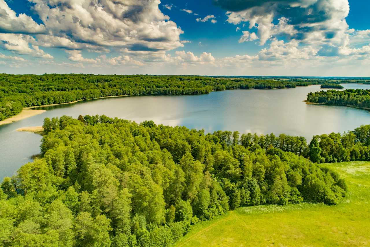 Działka budowlana nad jeziorem Tejstymy - Widok 2