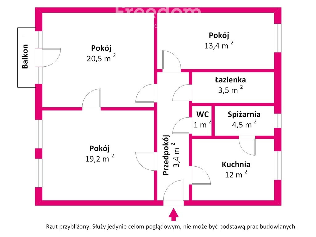 Apartment in Siedlce, Śródmieście - Widok 3