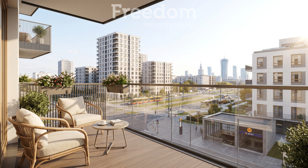 Apartament 45 m² z balkonem i metrem - Widok 4