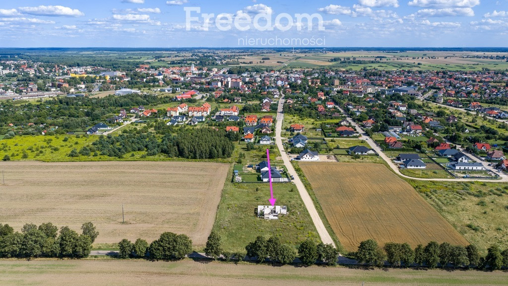 Działka 3461 m² z rozpoczętą budową - Widok 3