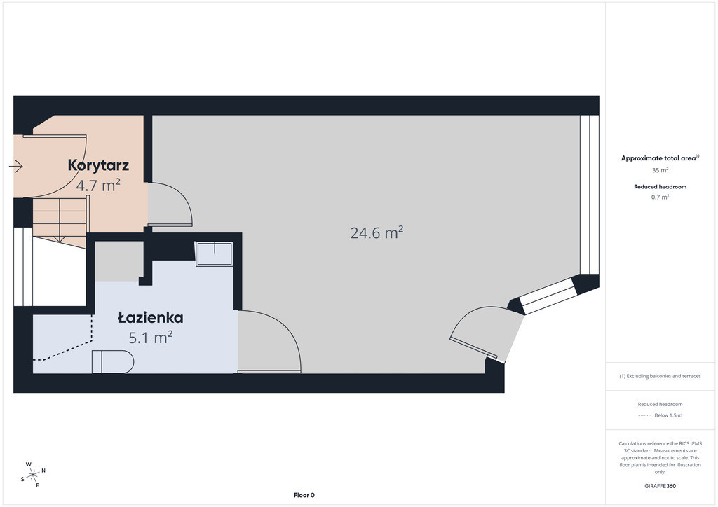 Lokal + mieszkanie w Kwadracie, centrum Pruszcza - Widok 5