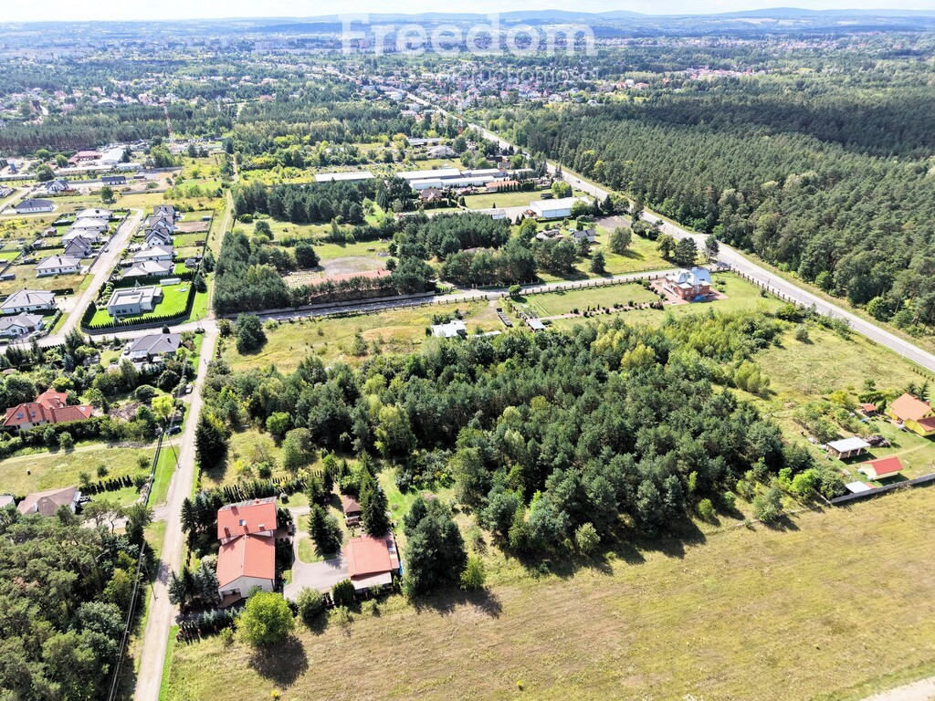 Działka budowlano-rolna 8154 m² ogrodzona - Widok 4