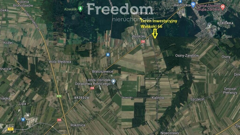 Teren inwestycyjny MPZP-dostęp do drogi krajowej - Widok 4