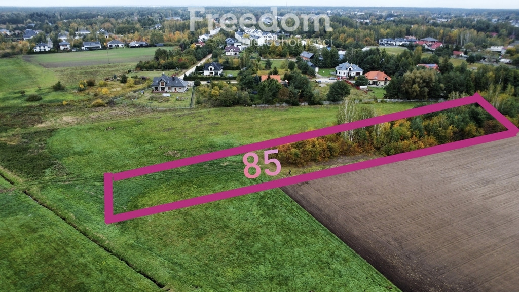 Walendów, działka 3676 m², mpzp, szybki dojazd do Warszawy - Widok 3