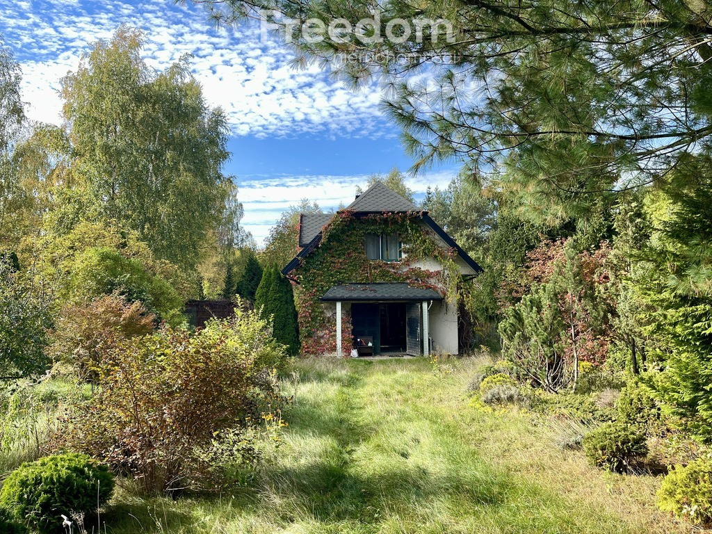 Działka budowlana 1349 m² z domem - Rąbień AB - Widok 4