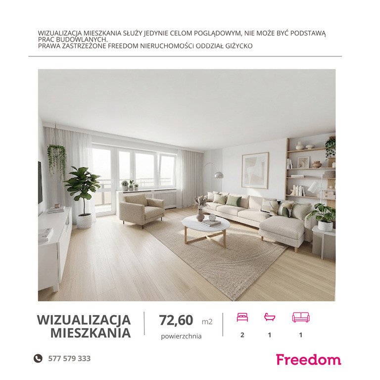 Apartment in Giżycko, powiat giżycki - View 3