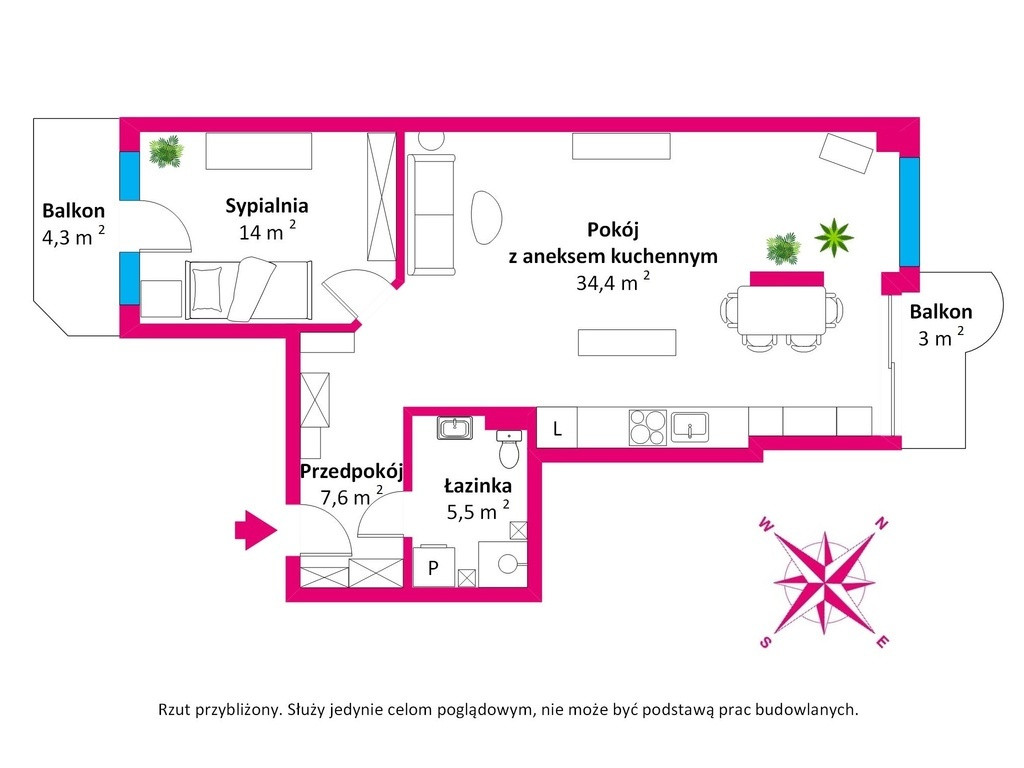 Apartment in Kołobrzeg, Śródmieście - Widok 4