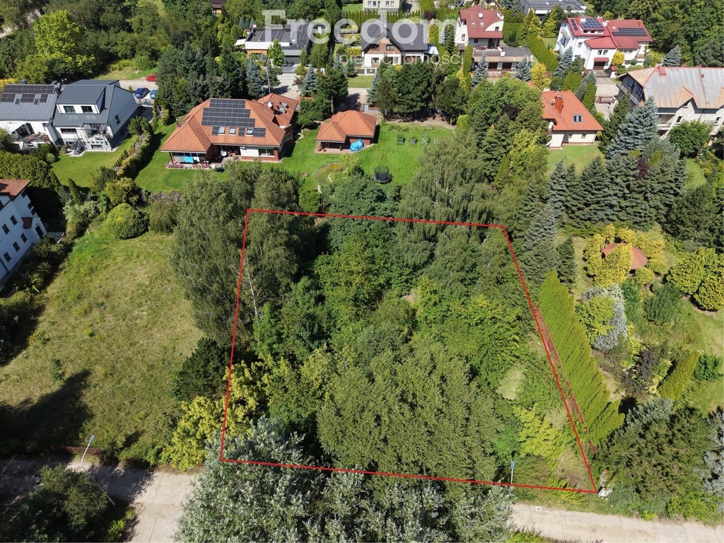 Działka Marysin-Rogi 1265 m² MPZP - Widok 2